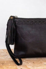 COVE CLUTCH - NOIR